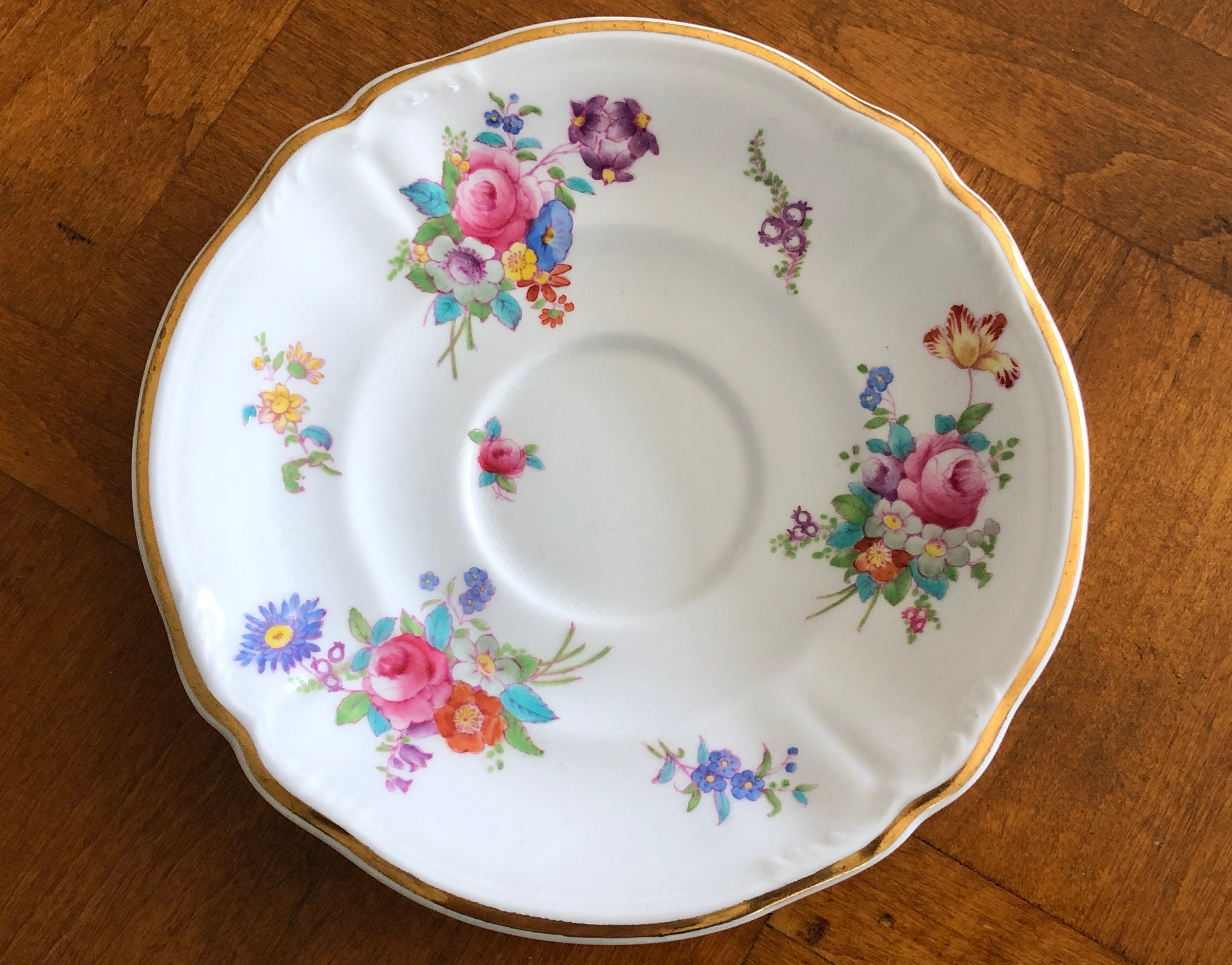 Spode China Dresden Rose Pattern R2241 Single Etsy