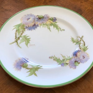 Vintage Royal Doulton “Glamis Thistle” - Set of Two Dinner Plates