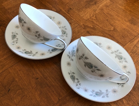 Vintage Noritake “wellesley” (pattern 6214) - Two Teacups and Two