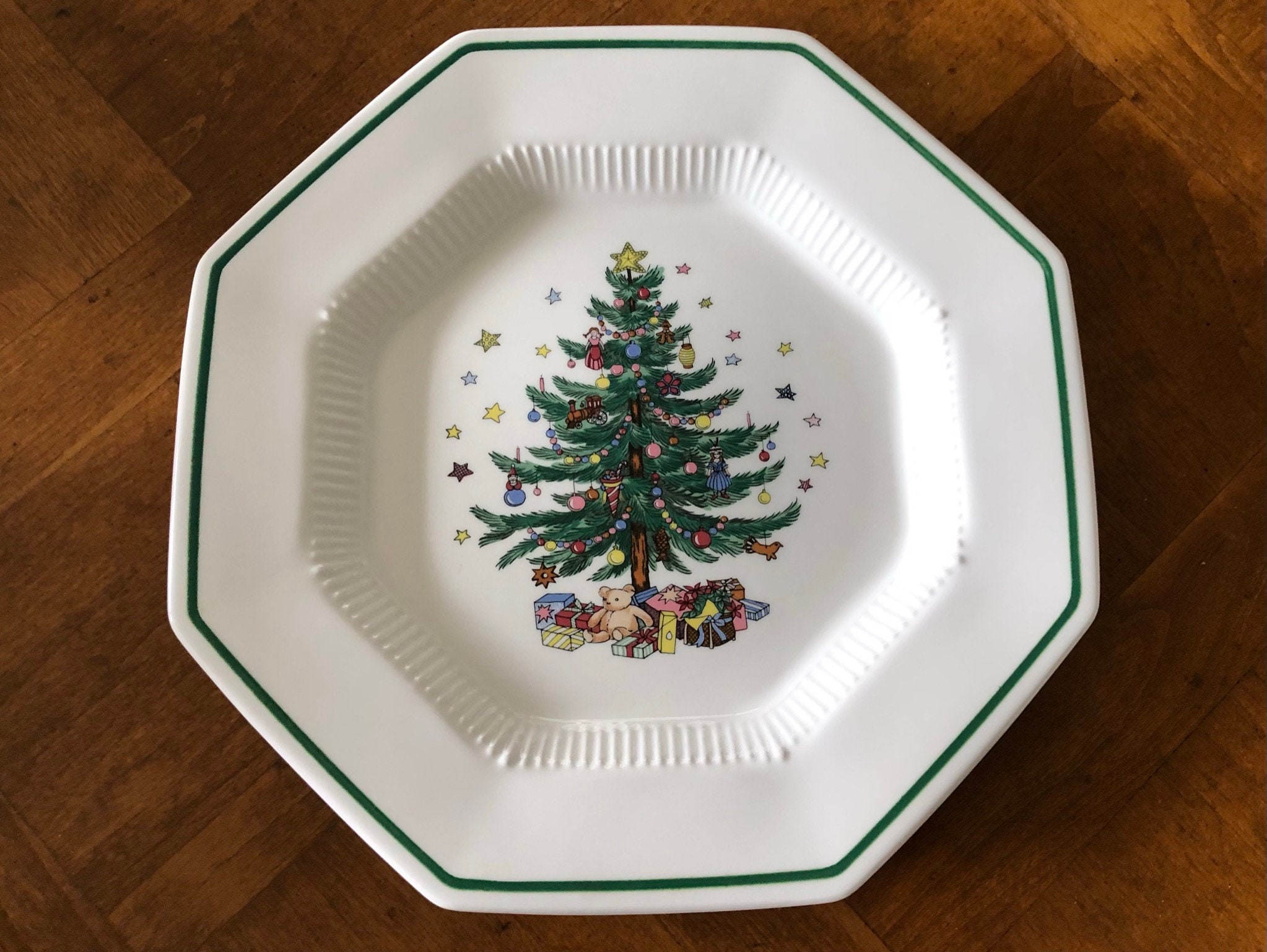 Vintage Nikko “christmastime” - Single Dinner Plate, Christmas