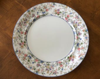 Vintage Mikasa “marlboro” - Round Platter or Chop Plate, Chintz