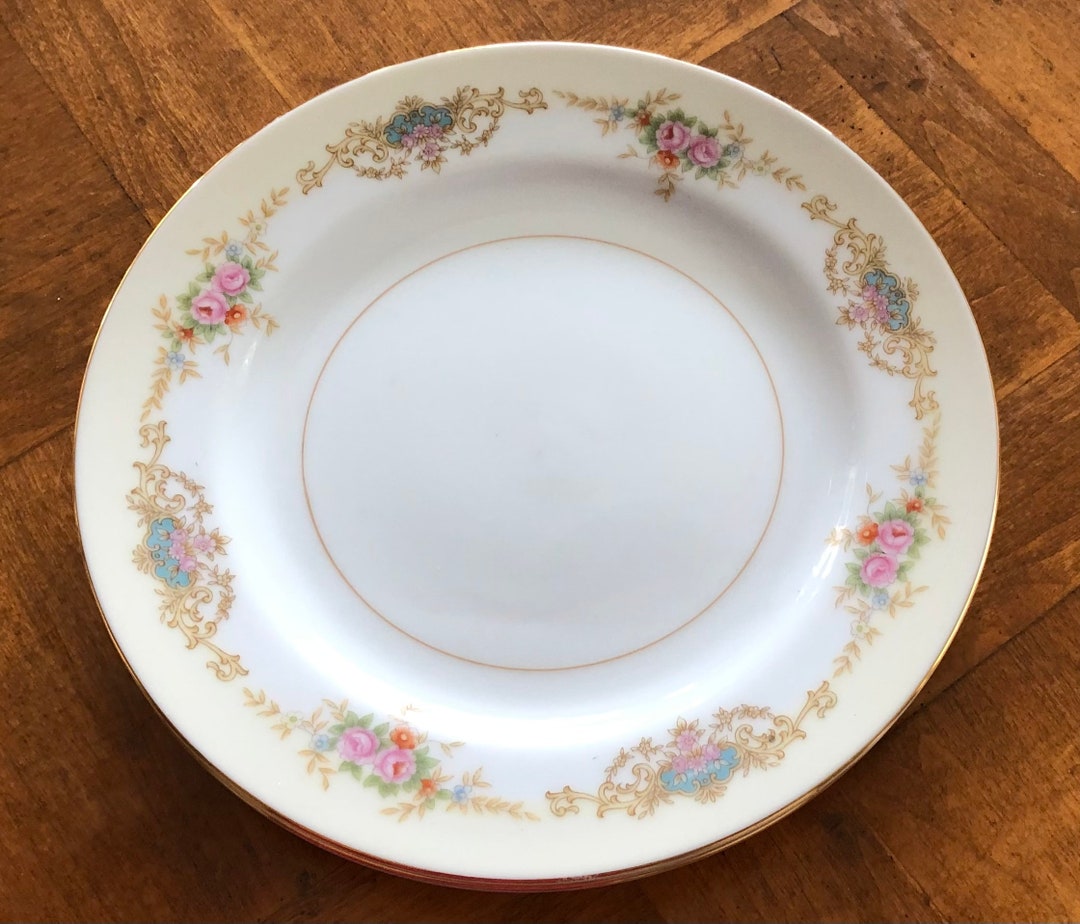 Vintage Noritake Imperial China (japan) - Set of Two Salad Plates