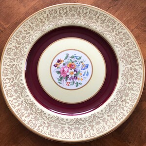 Antique Johnson Brothers Pareek Single Large Dinner Plate
