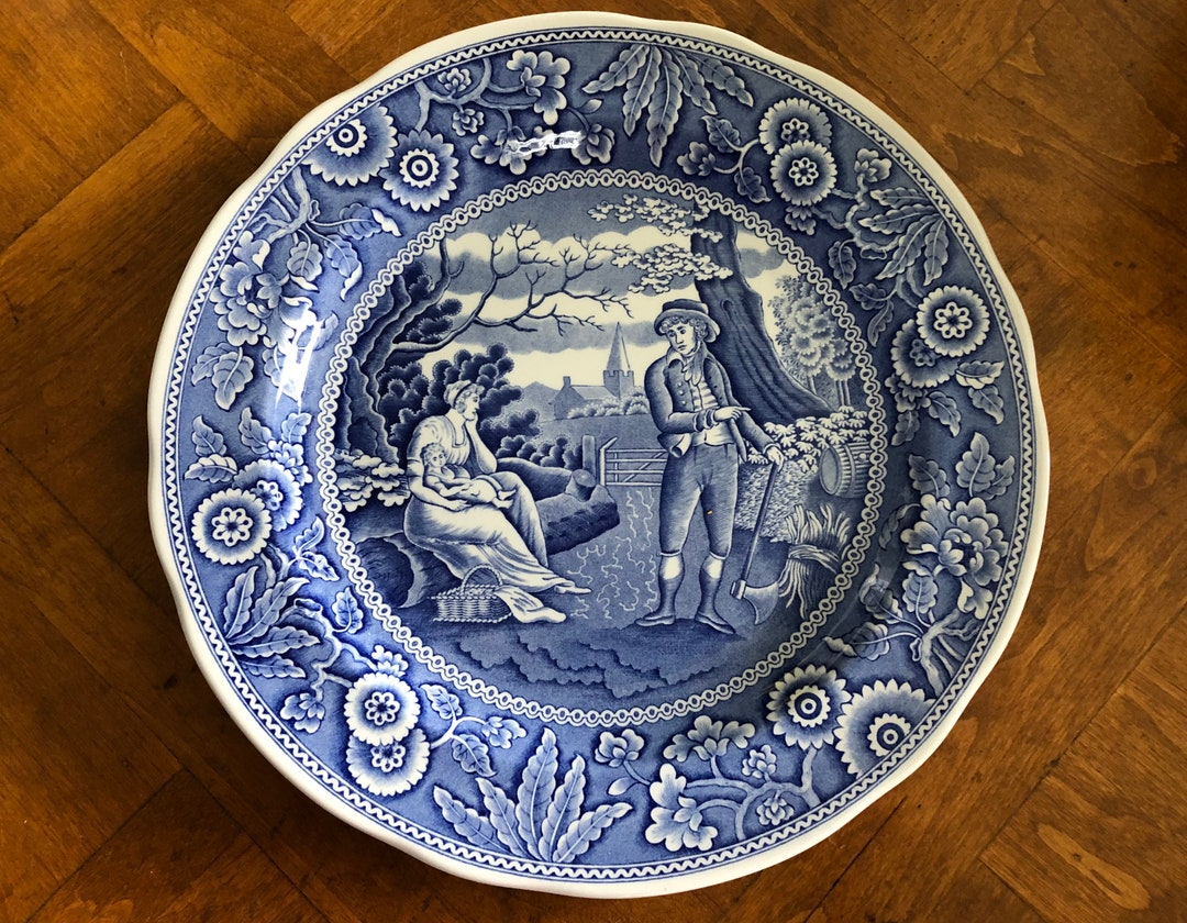 The Spode Blue Room Collection woodman English Ironstone Dinner Plate, Collectible Plate, Blue Transferware - Etsy The Spode Blue Room Collection woodman English Ironstone Dinner Plate, Collectible Plate, Blue Transferware - Etsy