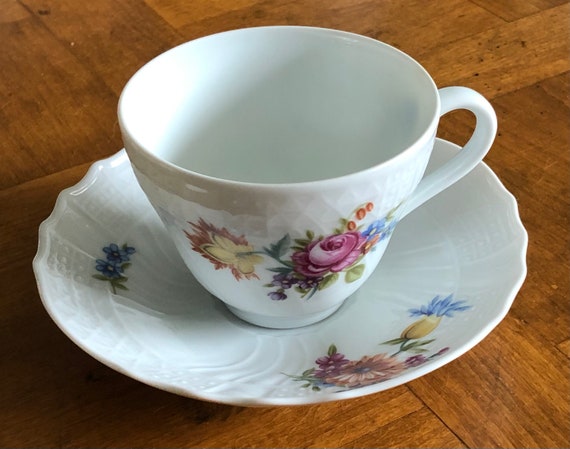 Vintage Hutschenreuther (germany) “konigstein” Dresden Shape