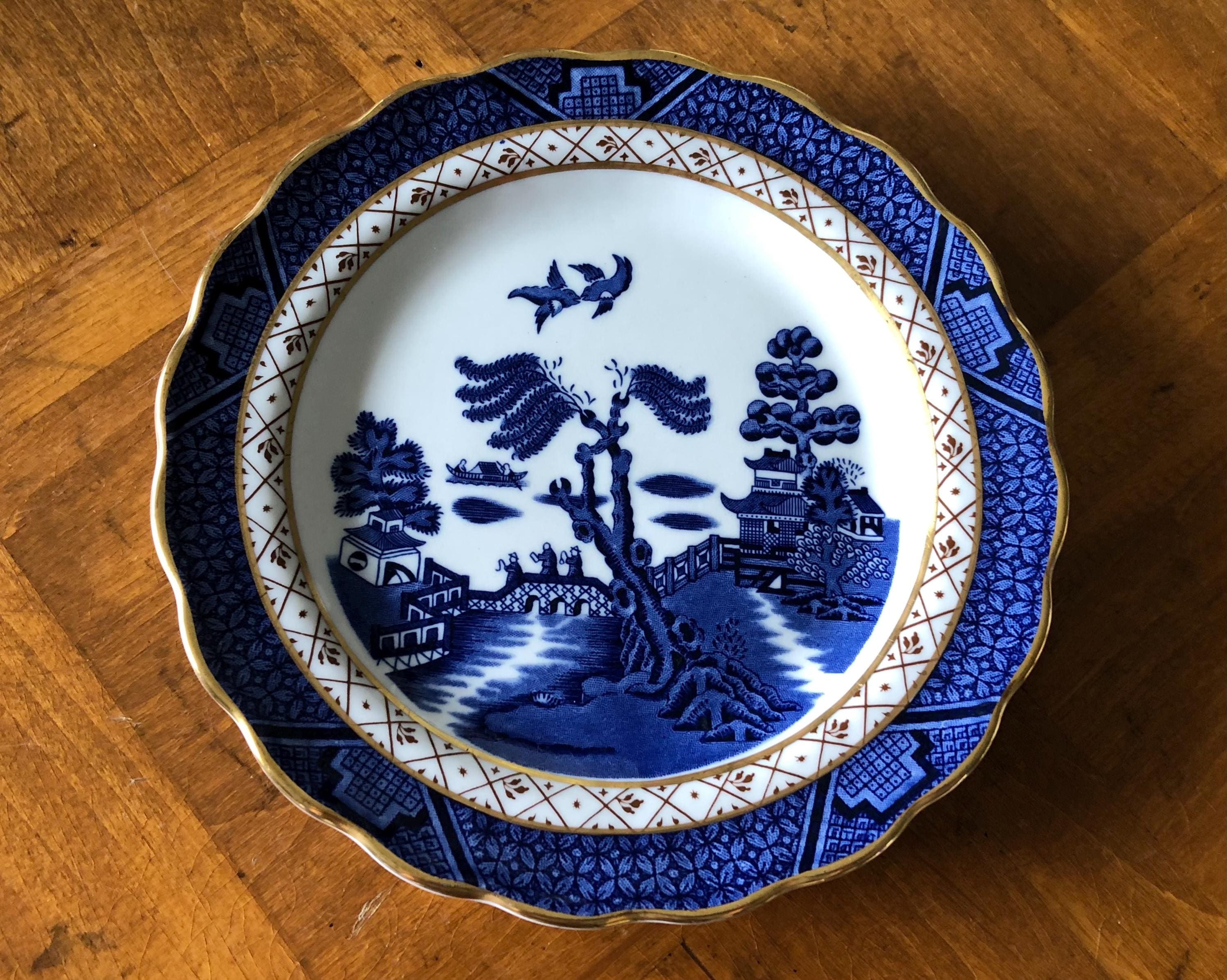 Royal Doulton Blue Old Willow - Etsy