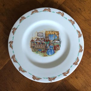 Vintage Royal Doulton “Bunnykins” - Single Salad Plate (Bedtime Story)
