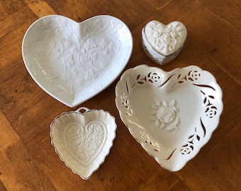 Your Choice - Vintage Heart-Shaped Giftware Items
