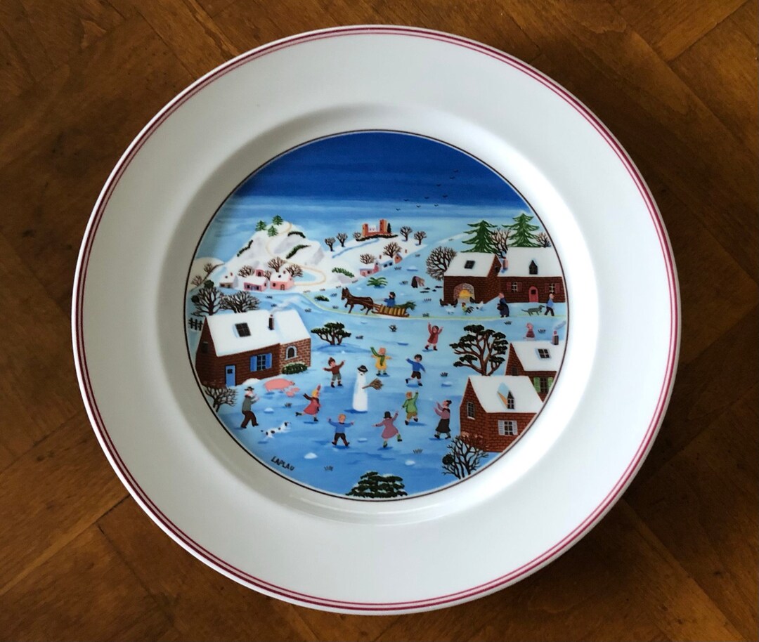 Vintage Villeroy & Boch “naif Christmas” - Single Dinner