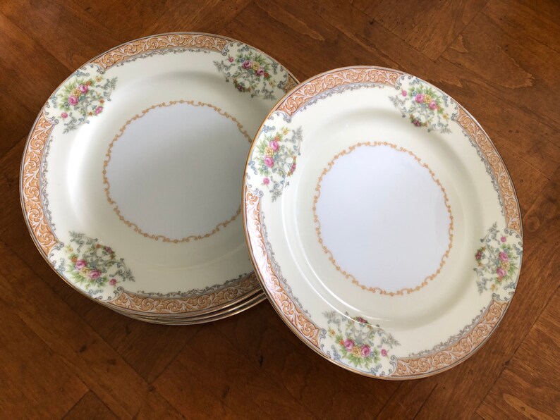 Noritake N851 Salad Plates - Thumbnail 3