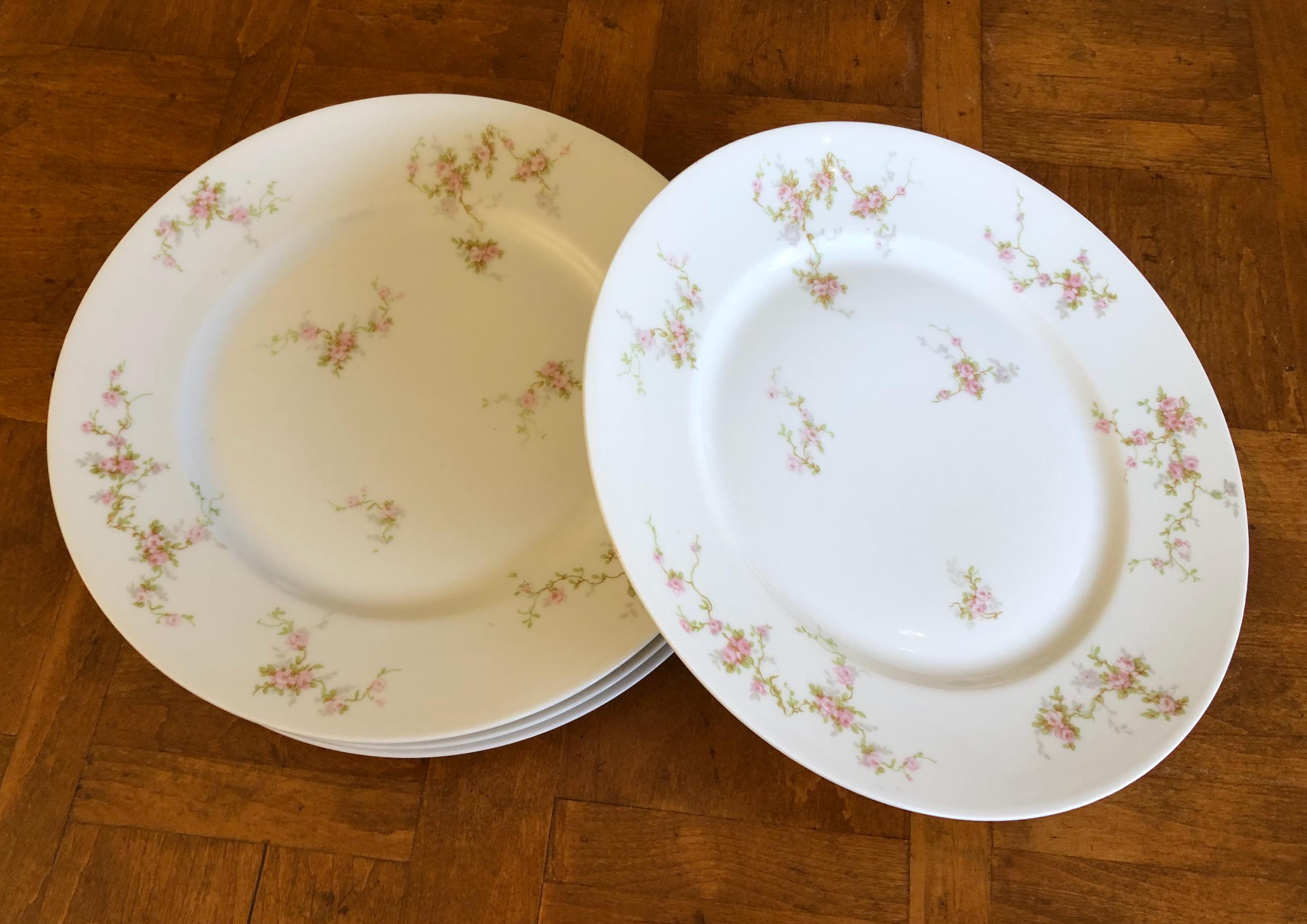 ★新品未使用　超美品★ フランス製　 HAVILAND ディナー皿　４枚 Antique Haviland 