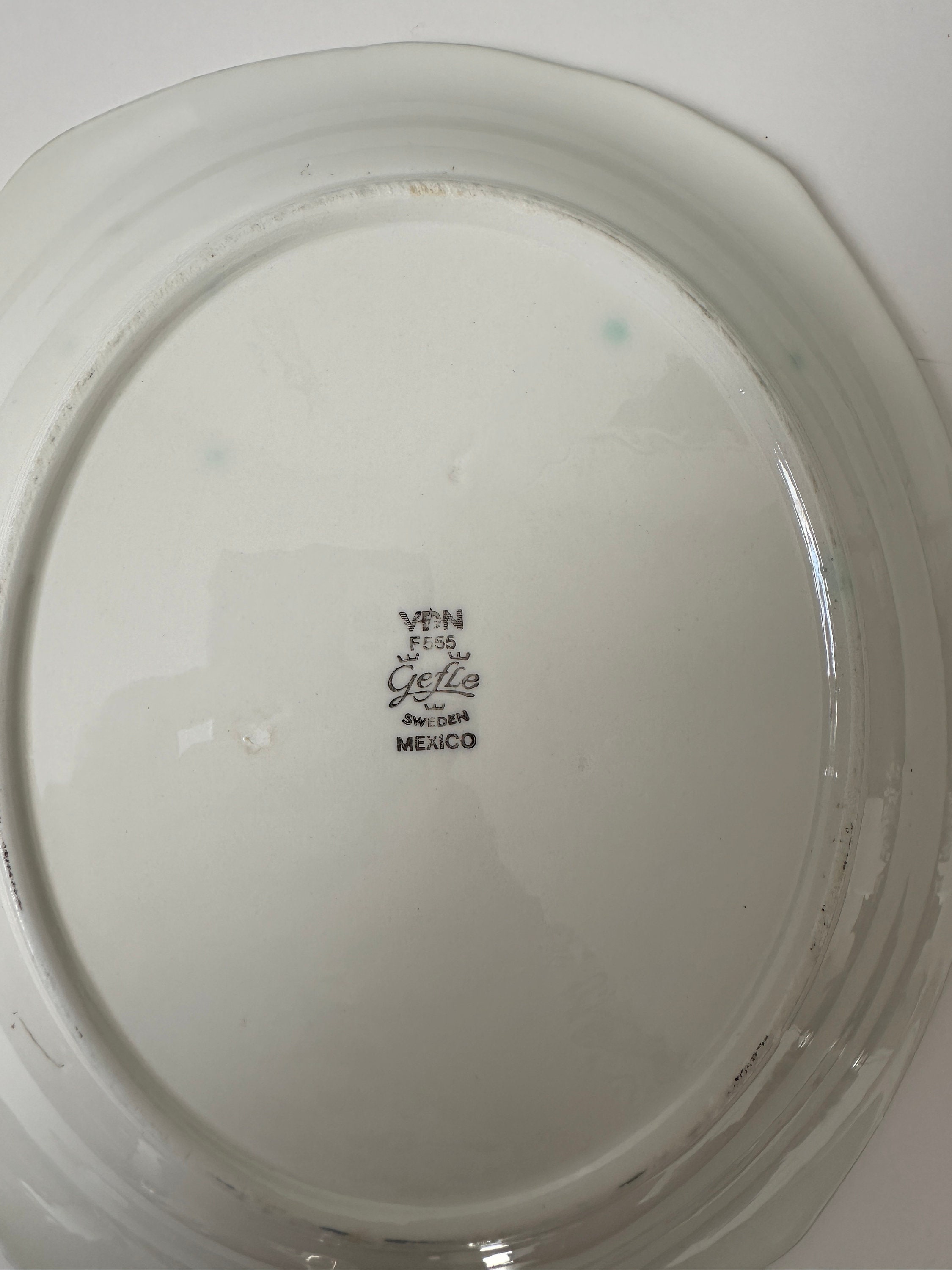 Gefle Sweden Serving Plate - Upsala Ekeby MEXICO Design Helmer