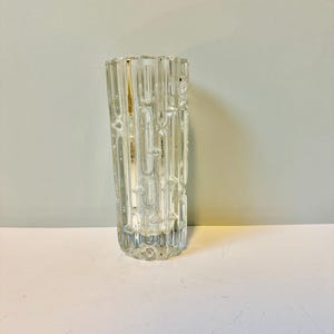Vintage SKLO Union - Czech Art Glass - Architectural Brickwork The Maze look - design Frantisel Vizner Rudolfa Hut
