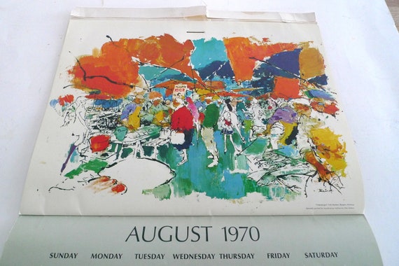 SAS Otto Nielsen Vintage Printed Calendar From Scandinavian Airlines Calendar  1970 Airline Memorobilia - Etsy