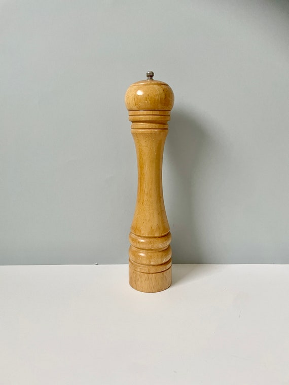 SERVITEUR SEL POIVRE Bois Olivier - Style Art Deco - Scandinave EUR 19,99 - FR