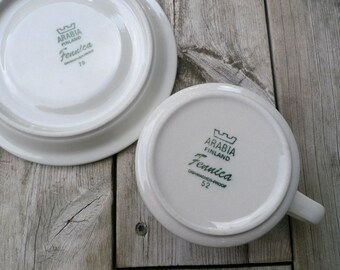 FENNICA Arabia Finland Fennica Cup and Saucer Set: Richard Lind