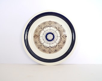Gefle AURORA Plate - Upsala Ekeby Swedish Dinner Serving Plate Scandinavian vintage