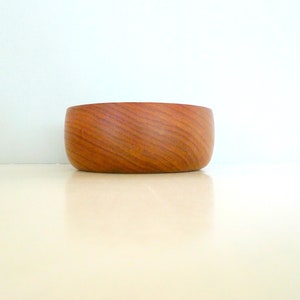Teak Bowl - Gustav Ehrenreich Danmark Vintage Scandinavian 1960s Mid Century Modern