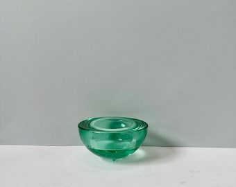 Iittala Ballo Green Glass Candle Holder - Annaleena Hakatie Design