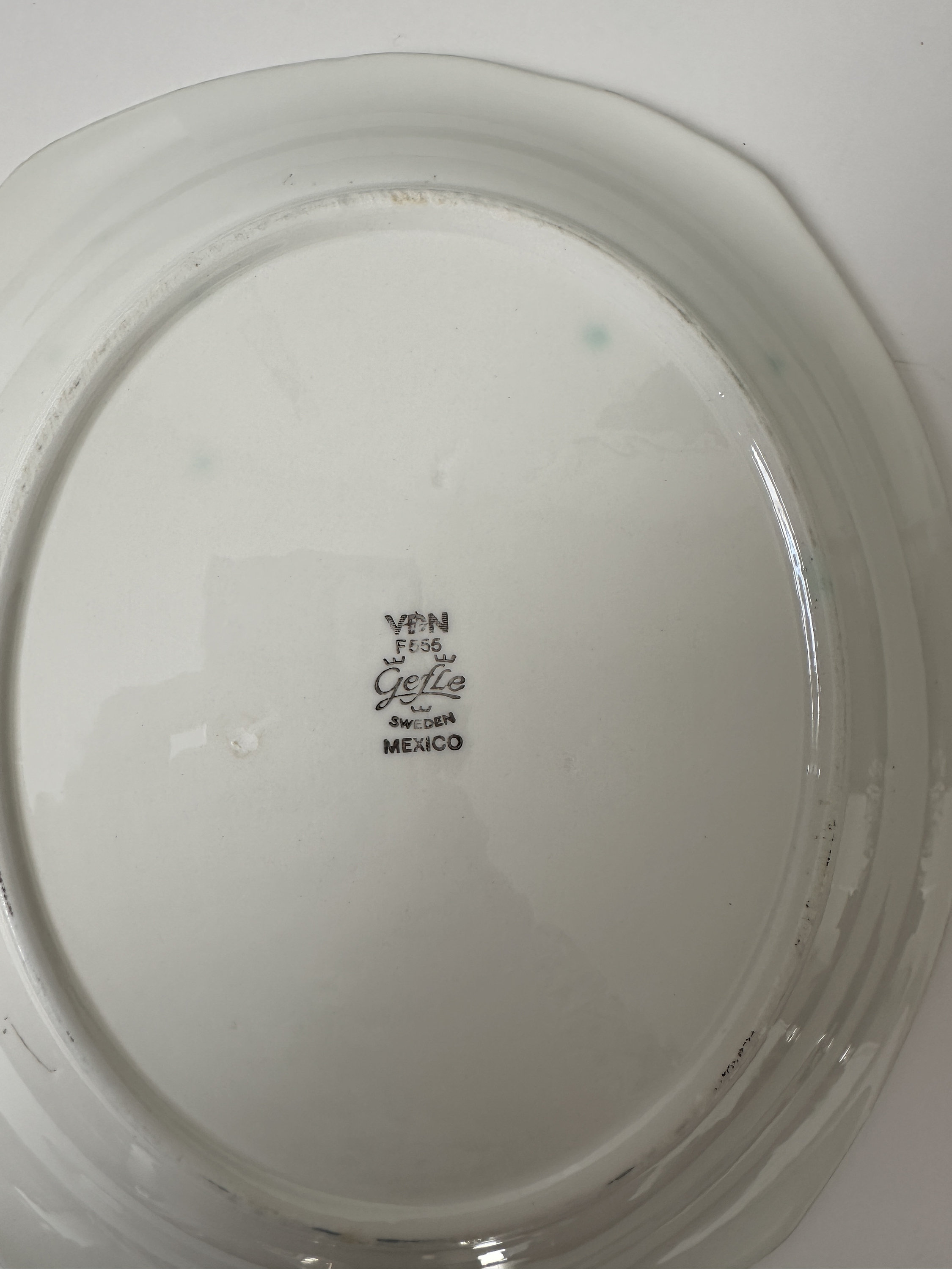 Gefle Sweden Serving Plate - Upsala Ekeby MEXICO Design