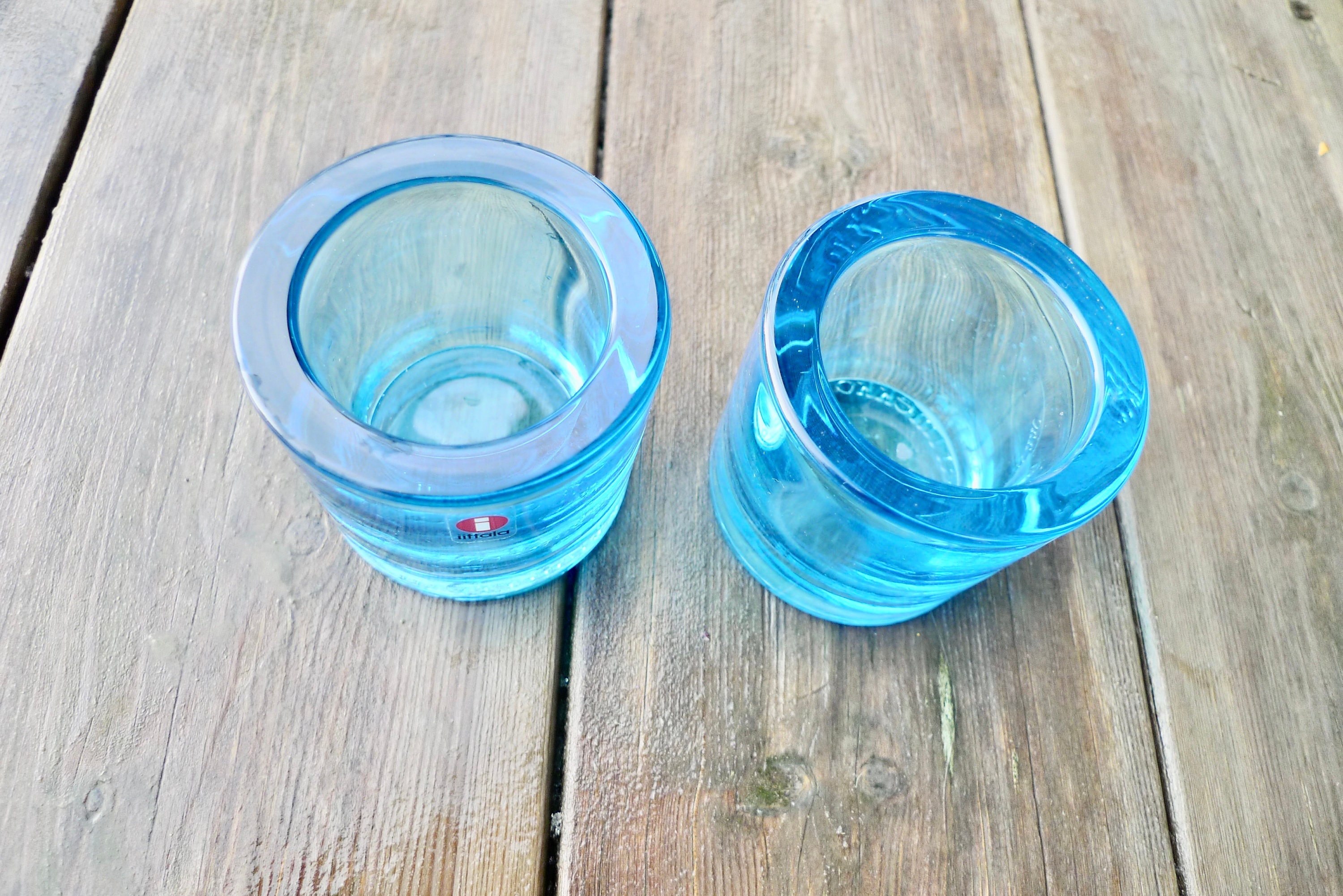イッタラ KIVI ライトブルー キャンドルホルダーセット – マリメッコ
