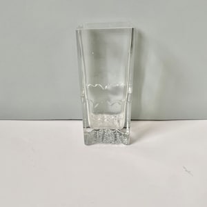 Vaso RAITO vintage Iittala piccolo - Vaso in vetro finlandese Tapio Wirkkala Finlandia