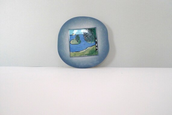 Arabia Finland Ceramic Plaque - Summer Vintage Wall Plate Helja