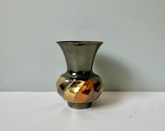 デルフトブルーの花柄陶器プランター：ロイヤルスフィンクス オランダ