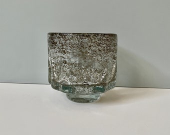Vintage Benny Motzfeldt Planter Vase Jar Norway 1960s Art Glass Collectible