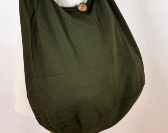 UNIQUE Hippy Boho SHOULDER POCKET Cross Body Bag in GREEN Fully Adjustable UNIQUE Hippy Boho SHOULDER POCKET Cross Body Bag in GREEN Fully Adjustable
