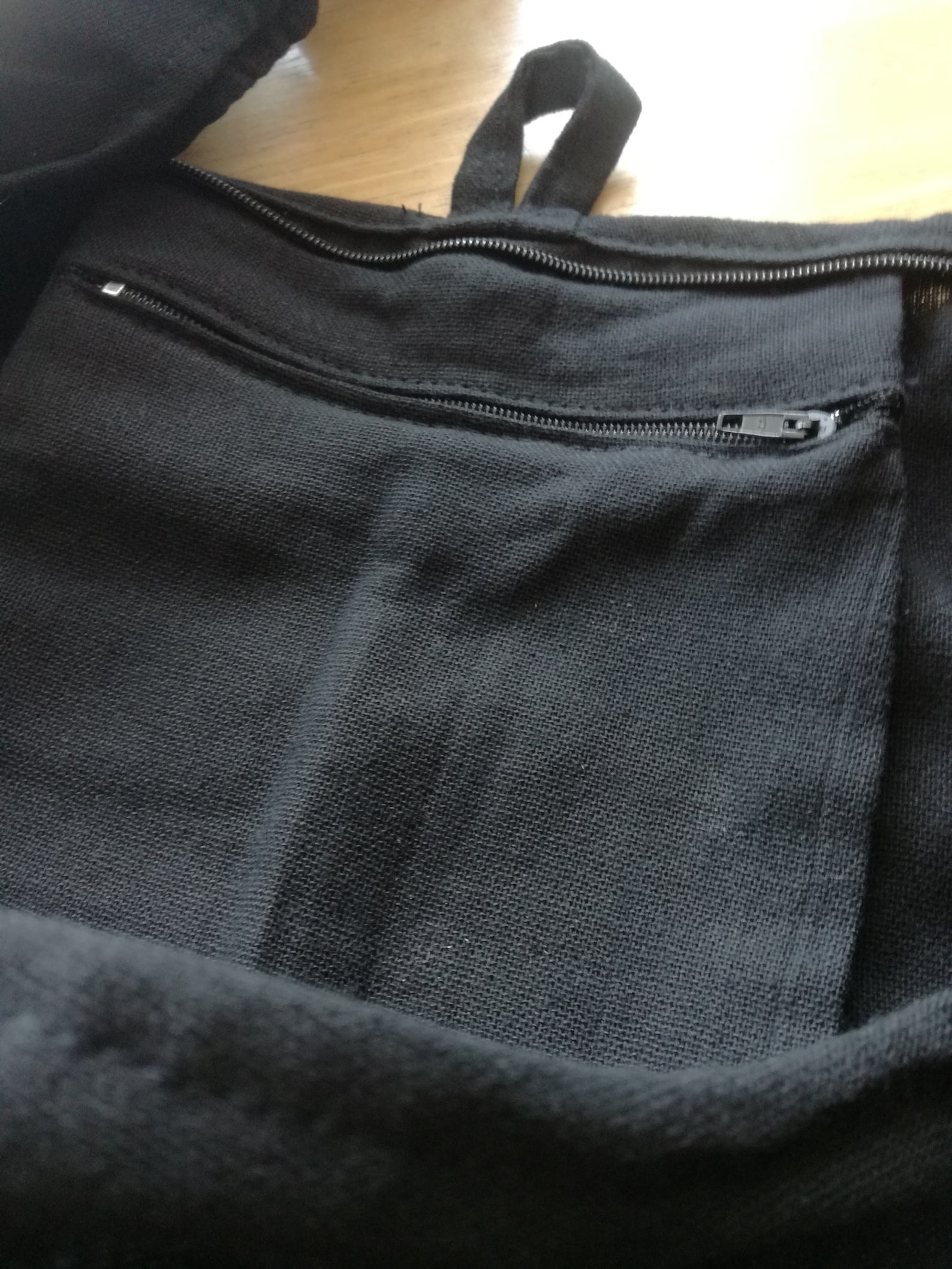 Black Cotton Messenger Bag Shoulder Bag Handbags Hippie Bag Etsy