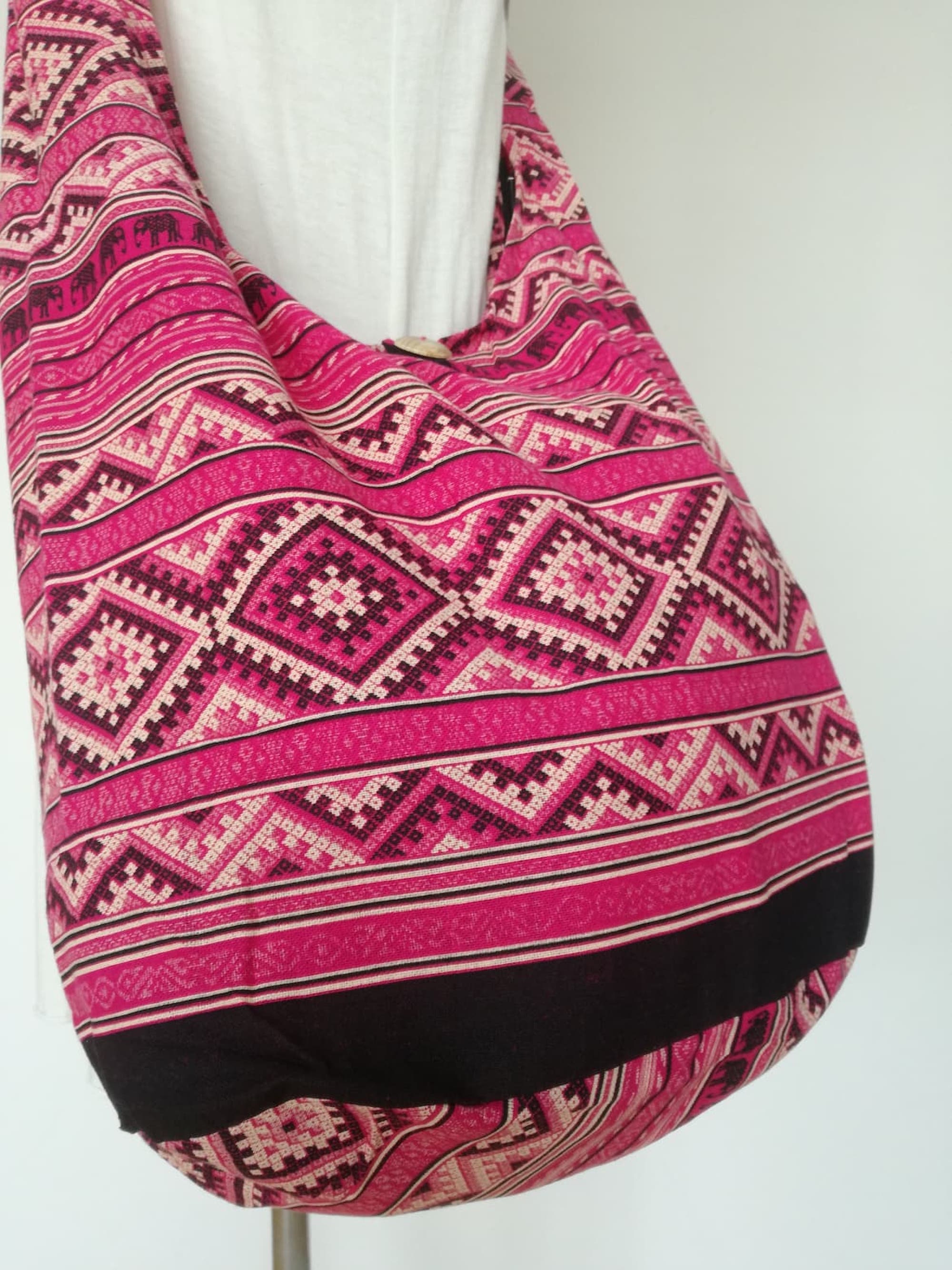 Ethnic Cotton Bag Hippie Crossbody Bag Boho Hobo Bag Shoulder | Etsy