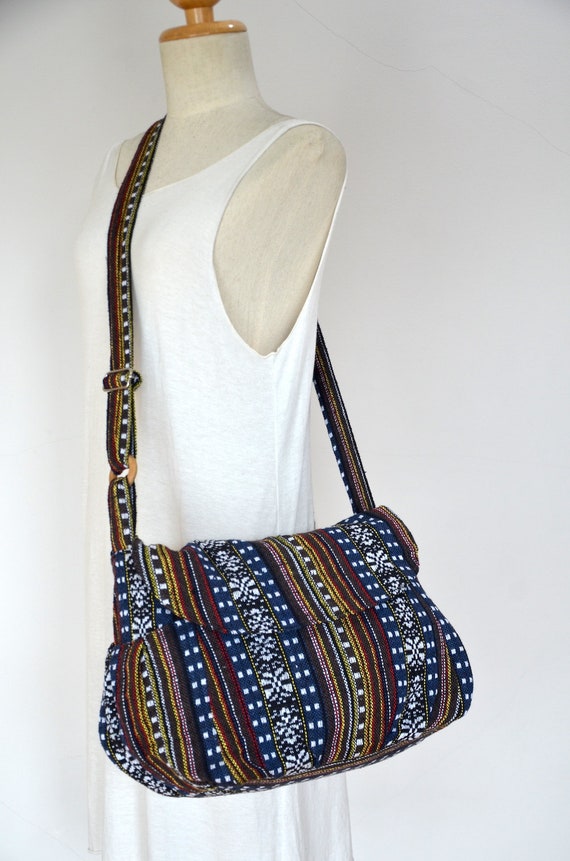 Women Hippie Messenger Bag Handbags Nepali Woven Bag Crossbody | Etsy