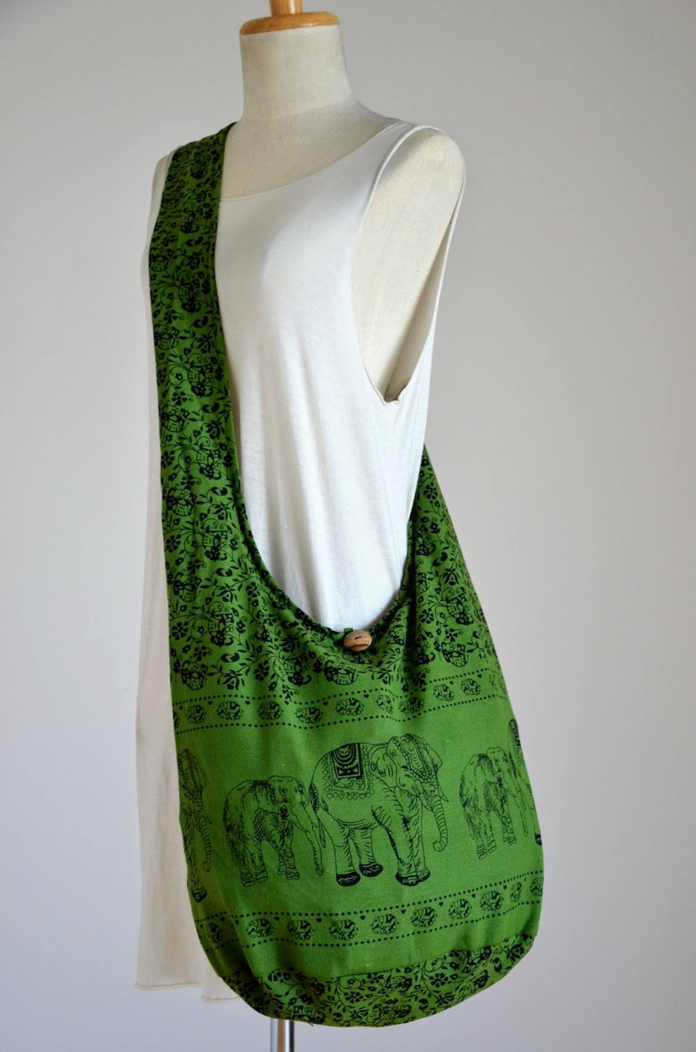 Elephant Bag Hippie Hobo Bag Sling Crossbody Bag Boho Bag Etsy