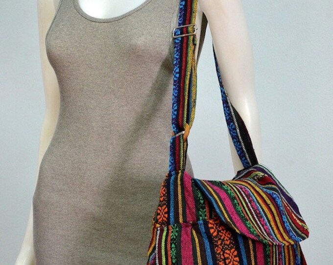 Hippie Messenger Bag, Nepali, Hmong, Camera, Boho, Purse, Handbag