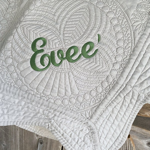 Gray Baby Quilt Etsy