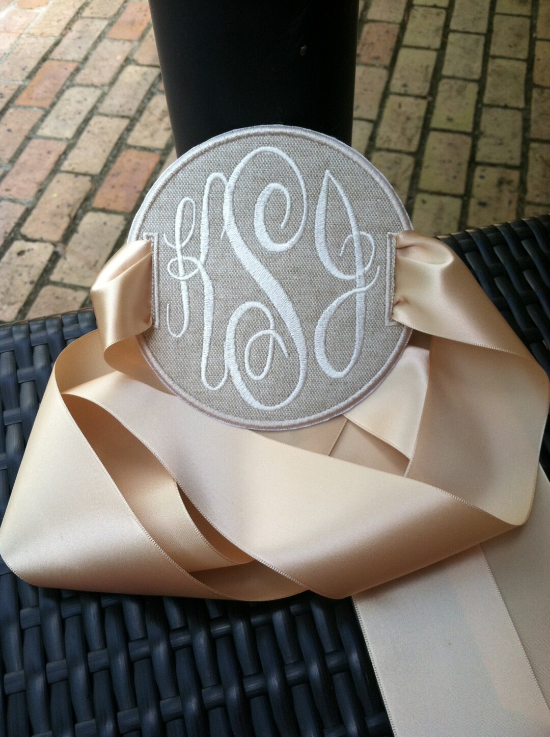 Monogrammed Pillow Charms/pillow Etsy