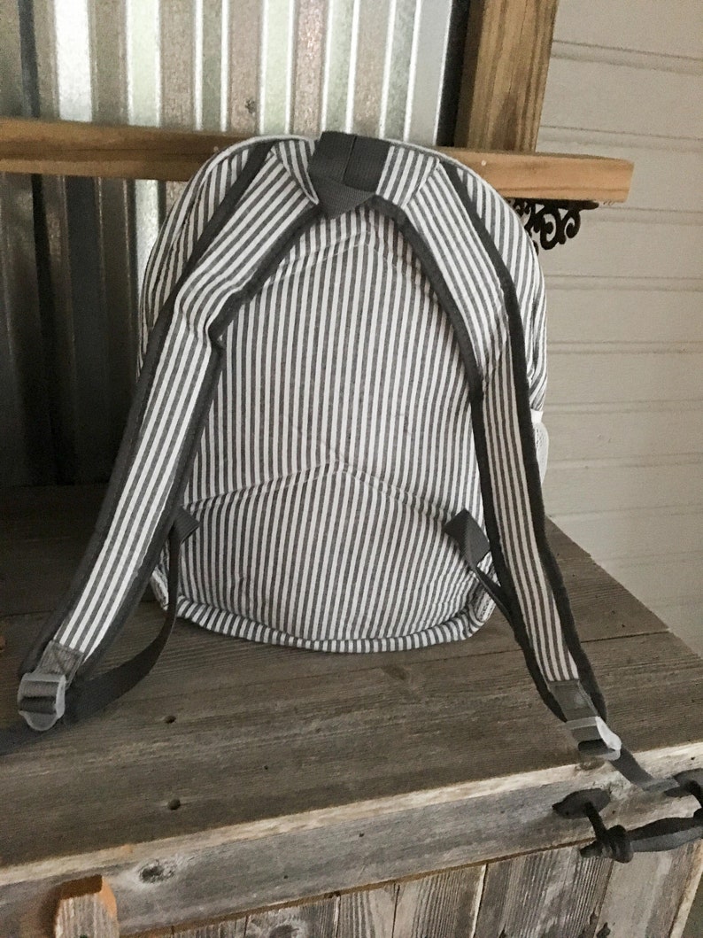 BackpackSeersucker BackpackGRAY Seersucker Child/'s Backpack