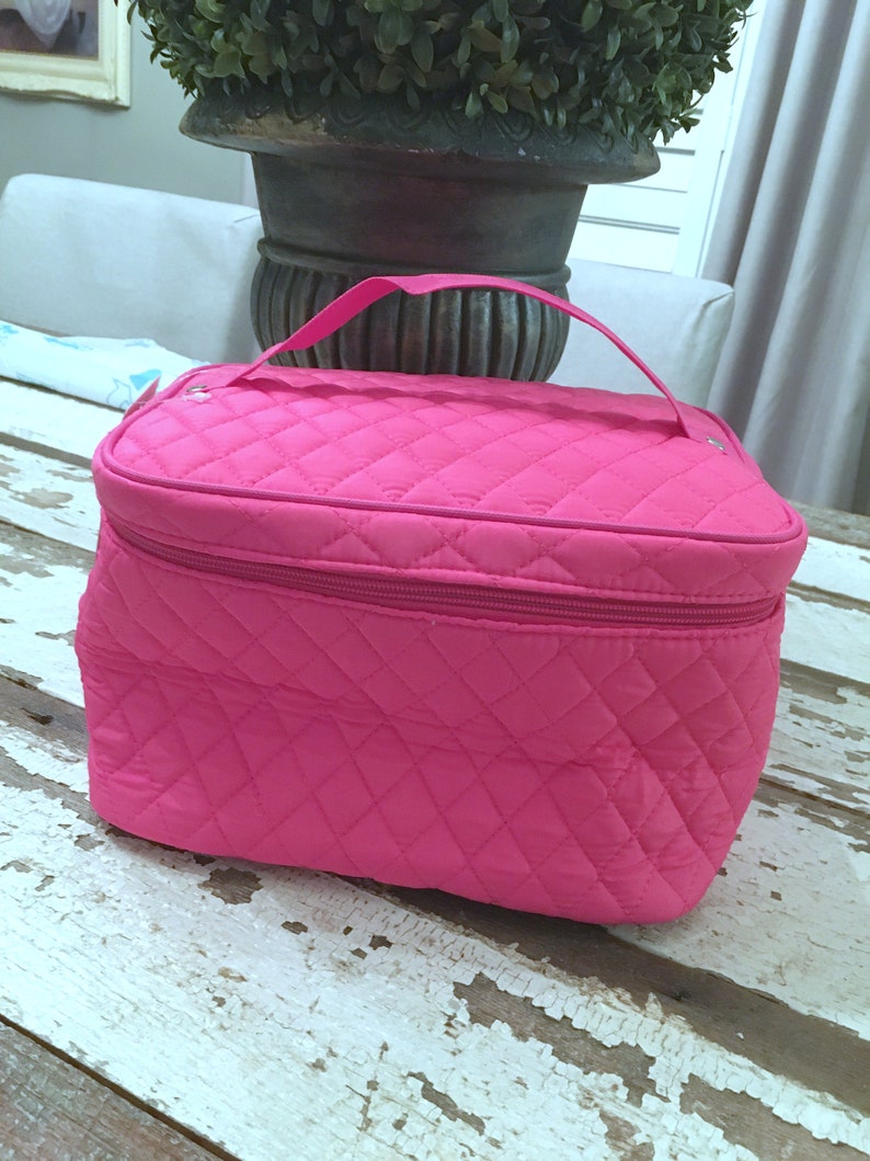 train case cosmetic bag