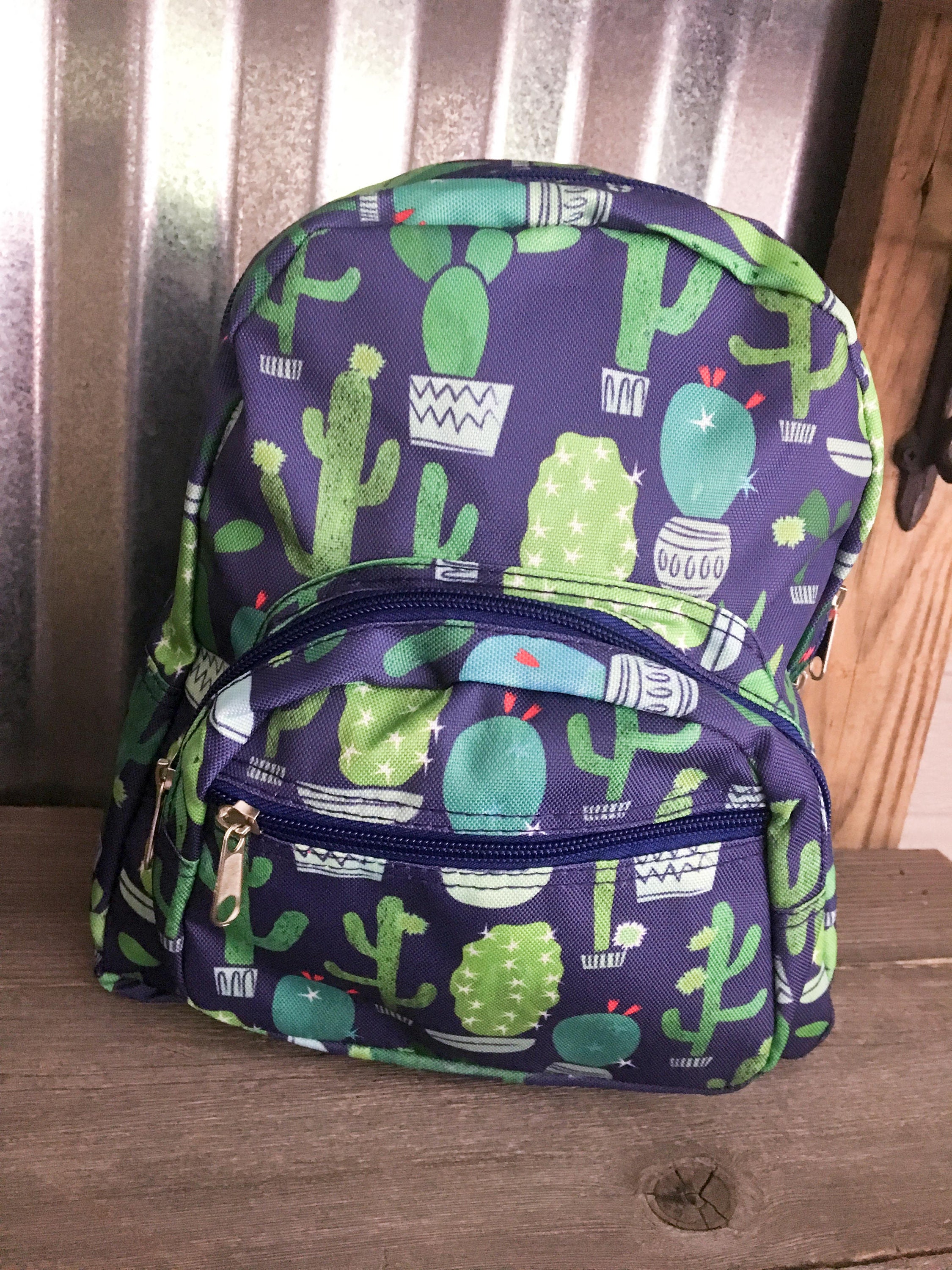 cactus mini backpack