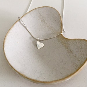 Tiny heart pendant image 3