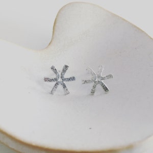 Star Silver Studs image 2