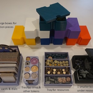 Scythe Organizer (fits Wind Gambit and Invaders from Afar in one box)