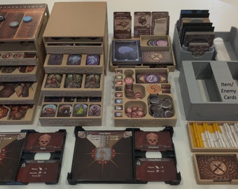 STL files for Unofficial Gloomhaven (1st Edition) Organizer (3DP)