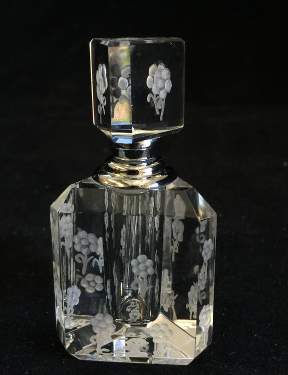 Crystal Mini Perfume Bottle Mini flowers