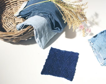 Eco dish cloth made from denim