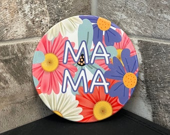 Dessous de verre MaMa et tasse en option