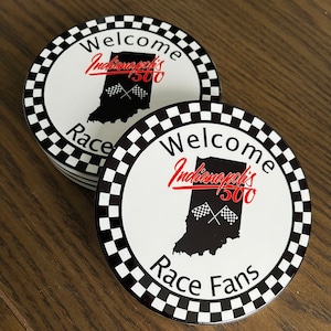 Race Weekend Coasters, Race Fans, Checkered Flag