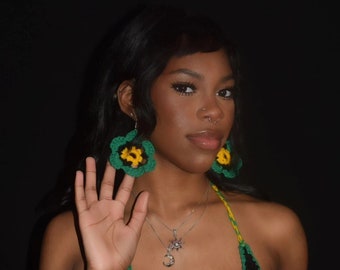 Jamaican Flower Earring