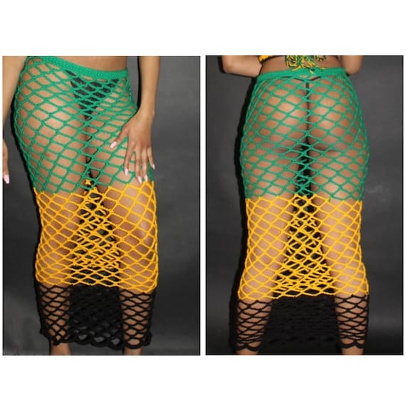 Mesh 2025 skirt diamond